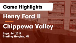 Henry Ford II  vs Chippewa Valley  Game Highlights - Sept. 26, 2019