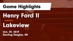 Henry Ford II  vs Lakeview  Game Highlights - Oct. 29, 2019