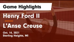 Henry Ford II  vs L'Anse Creuse  Game Highlights - Oct. 14, 2021