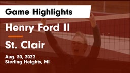 Henry Ford II  vs St. Clair  Game Highlights - Aug. 30, 2022