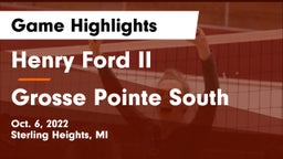 Henry Ford II  vs Grosse Pointe South  Game Highlights - Oct. 6, 2022