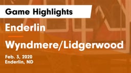 Enderlin  vs Wyndmere/Lidgerwood  Game Highlights - Feb. 3, 2020