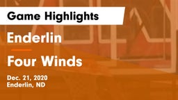 Enderlin  vs Four Winds  Game Highlights - Dec. 21, 2020