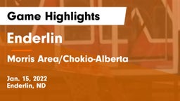 Enderlin  vs Morris Area/Chokio-Alberta Game Highlights - Jan. 15, 2022