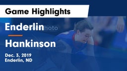 Enderlin  vs Hankinson  Game Highlights - Dec. 3, 2019