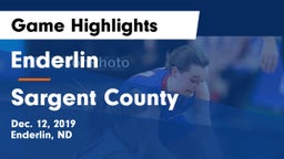 Enderlin  vs Sargent County Game Highlights - Dec. 12, 2019