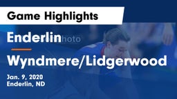 Enderlin  vs Wyndmere/Lidgerwood  Game Highlights - Jan. 9, 2020
