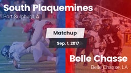 Matchup: South Plaquemines vs. Belle Chasse  2017