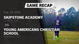 Recap: Skipstone Academy  vs. Young Americans Christian School 2016