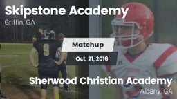 Matchup: Skipstone Academy vs. Sherwood Christian Academy  2016