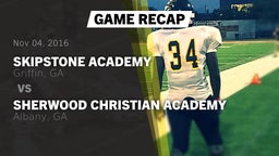 Recap: Skipstone Academy  vs. Sherwood Christian Academy  2016