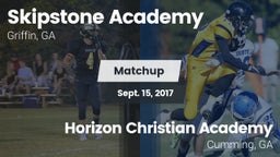 Matchup: Skipstone Academy vs. Horizon Christian Academy  2017