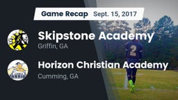Recap: Skipstone Academy  vs. Horizon Christian Academy  2017