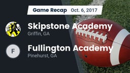 Recap: Skipstone Academy  vs. Fullington Academy 2017