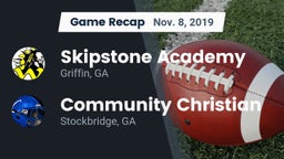 Recap: Skipstone Academy  vs. Community Christian  2019