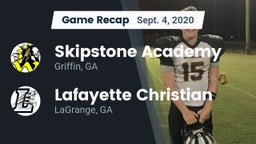 Recap: Skipstone Academy  vs. Lafayette Christian  2020