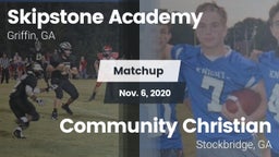 Matchup: Skipstone Academy vs. Community Christian  2020