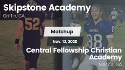 Matchup: Skipstone Academy vs. Central Fellowship Christian Academy  2020