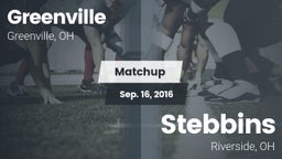 Matchup: Greenville vs. Stebbins  2016