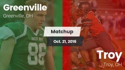 Matchup: Greenville vs. Troy  2016