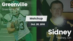 Matchup: Greenville vs. Sidney  2016