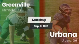Matchup: Greenville vs. Urbana  2017