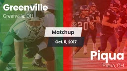 Matchup: Greenville vs. Piqua  2017