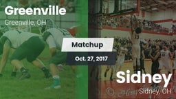 Matchup: Greenville vs. Sidney  2017