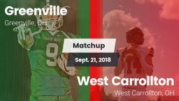 Matchup: Greenville vs. West Carrollton  2018