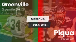 Matchup: Greenville vs. Piqua  2018