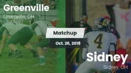 Matchup: Greenville vs. Sidney  2018