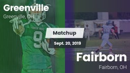 Matchup: Greenville vs. Fairborn 2019
