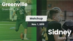 Matchup: Greenville vs. Sidney  2019