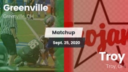 Matchup: Greenville vs. Troy  2020