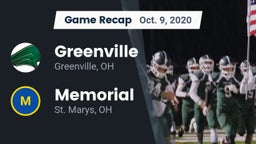 Recap: Greenville  vs. Memorial  2020