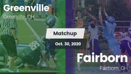 Matchup: Greenville vs. Fairborn 2020