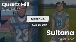 Matchup: Quartz Hill vs. Sultana  2017