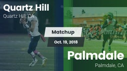 Matchup: Quartz Hill vs. Palmdale  2018