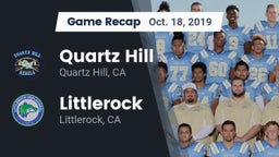 Recap: Quartz Hill  vs. Littlerock  2019