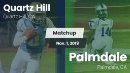 Matchup: Quartz Hill vs. Palmdale  2019