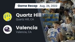 Recap: Quartz Hill  vs. Valencia  2022