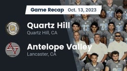 Recap: Quartz Hill  vs. Antelope Valley  2023