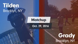 Matchup: Tilden vs. Grady  2016