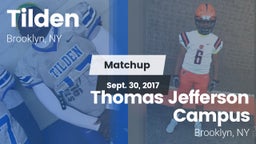 Matchup: Tilden vs. Thomas Jefferson Campus  2017