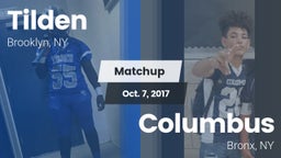 Matchup: Tilden vs. Columbus  2017