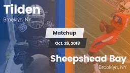 Matchup: Tilden vs. Sheepshead Bay  2018