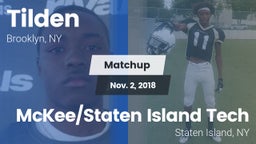 Matchup: Tilden vs. McKee/Staten Island Tech 2018