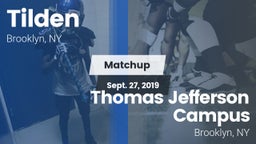 Matchup: Tilden vs. Thomas Jefferson Campus  2019