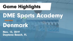 DME Sports Academy  vs Denmark Game Highlights - Nov. 13, 2019
