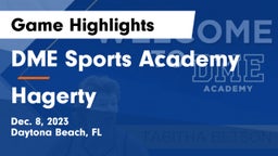 DME Sports Academy  vs Hagerty  Game Highlights - Dec. 8, 2023